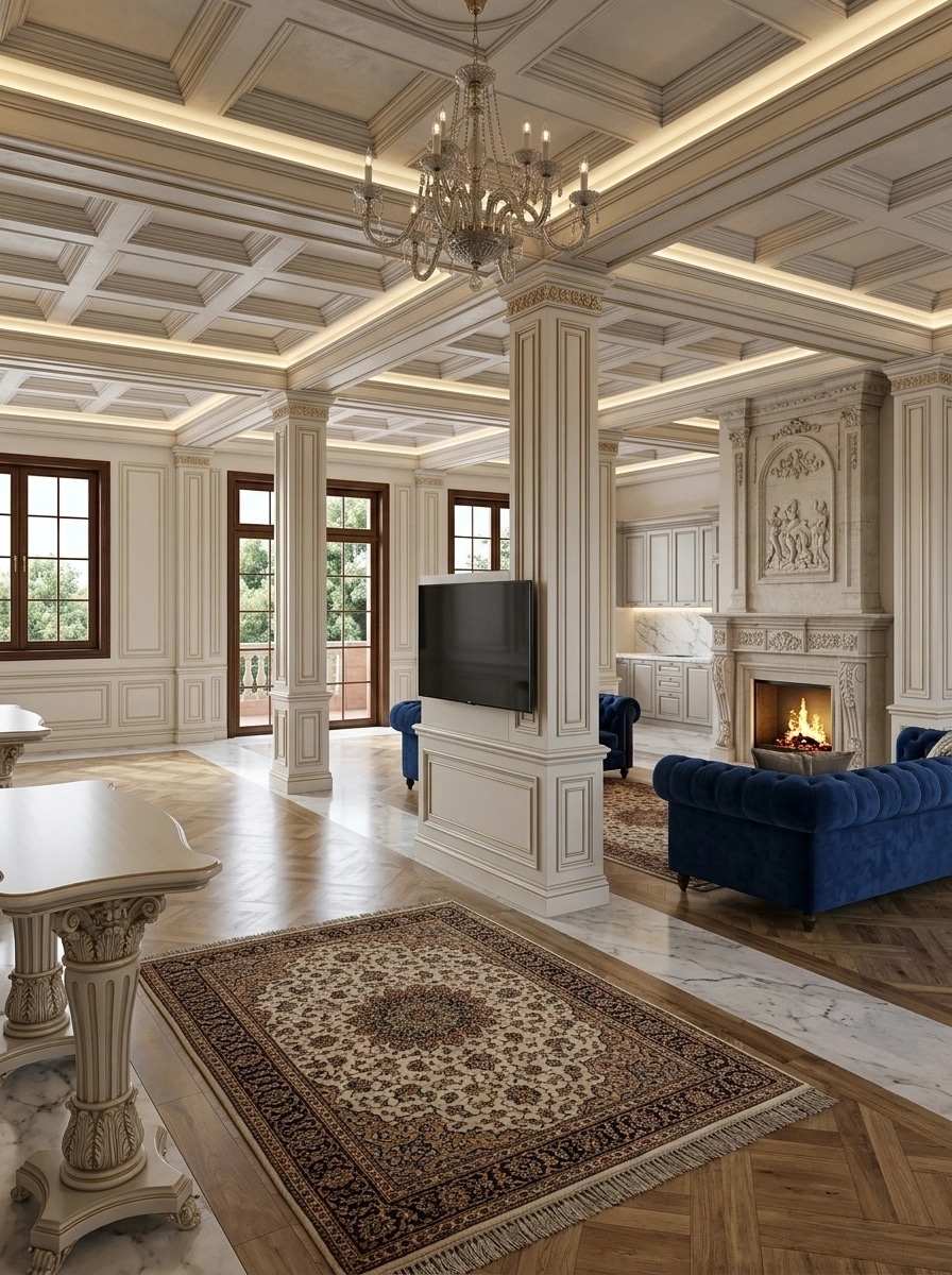 Interior design in Neoclassic style — other by GenRoom AI