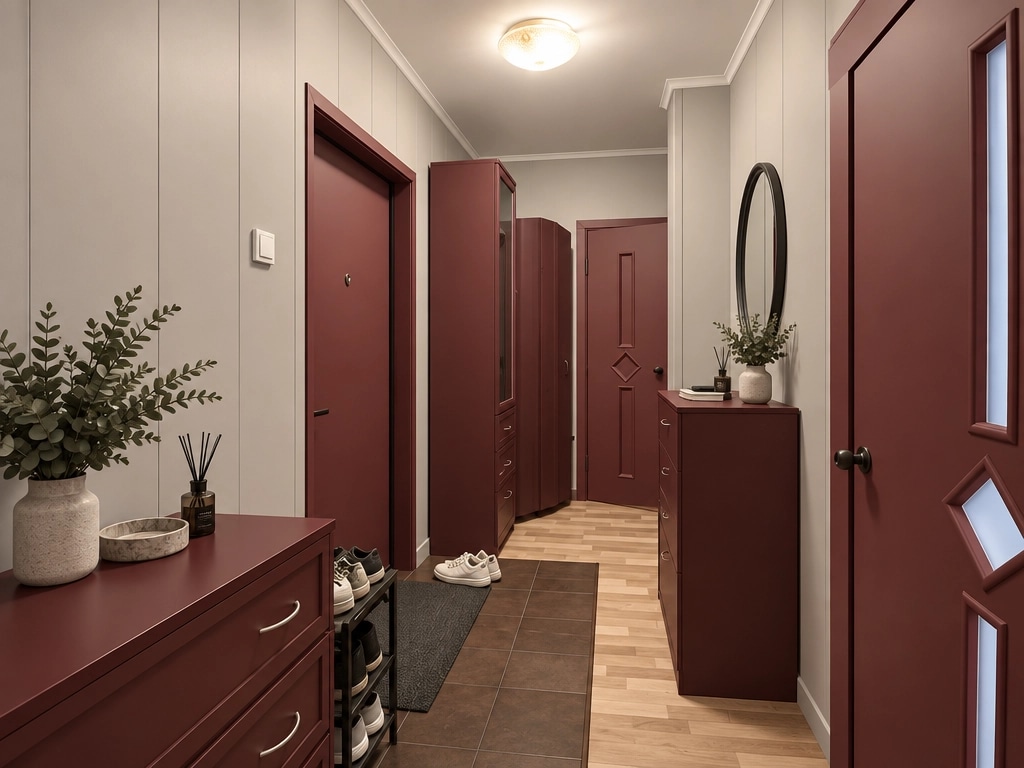 Minimalism Hallway design — interior photo by GenRoom AI