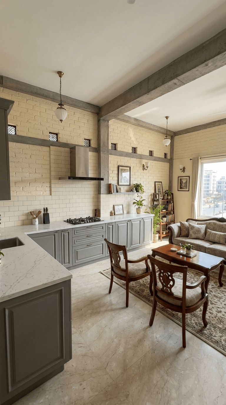 Interior design in Classic style — Living Room by GenRoom AI
