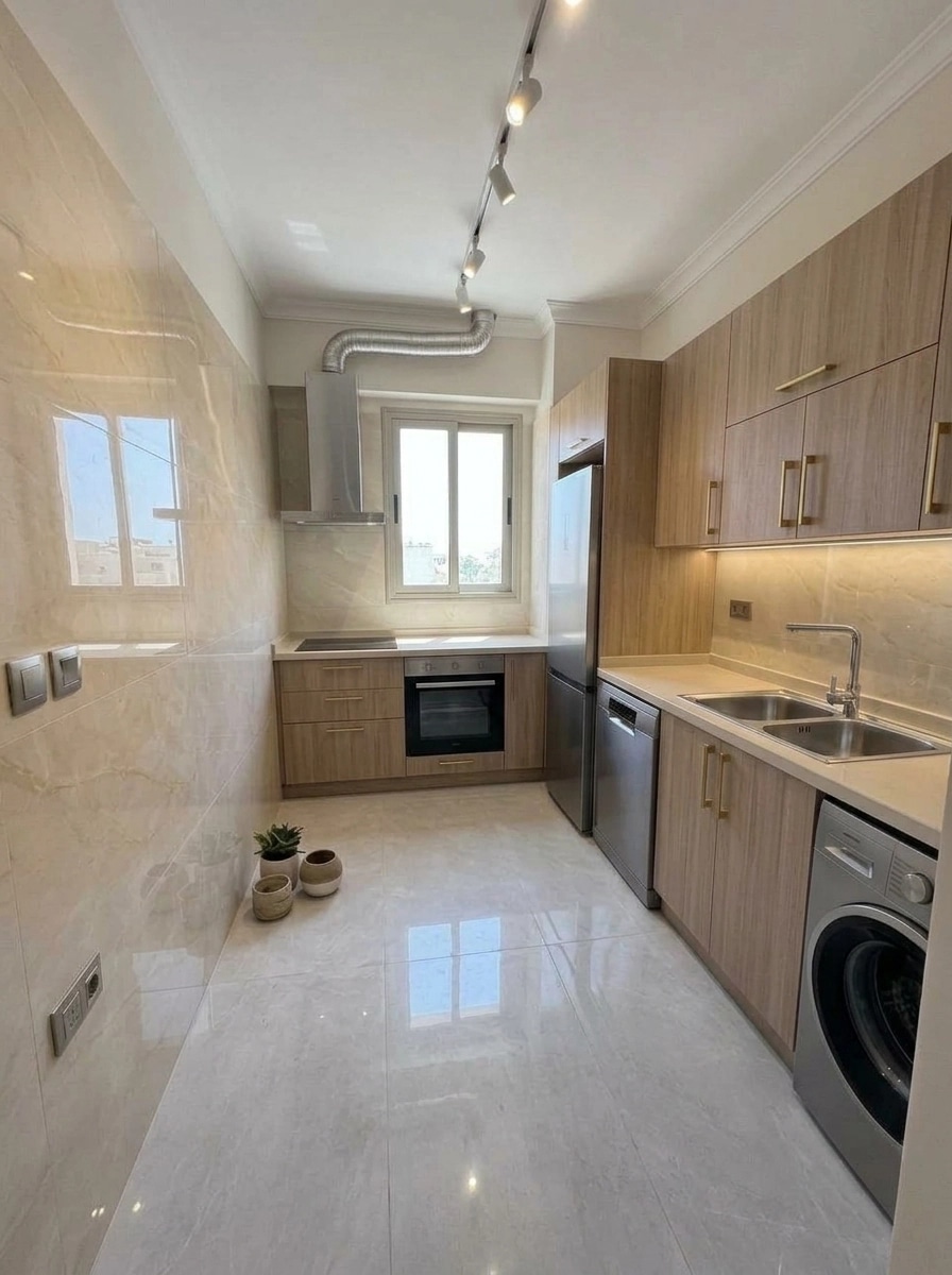 Kitchen interior in no_style style — photo by GenRoom AI