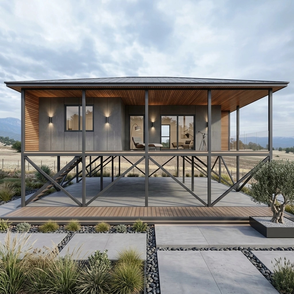 Contemporary Facade Facade design — facade photo by GenRoom AI