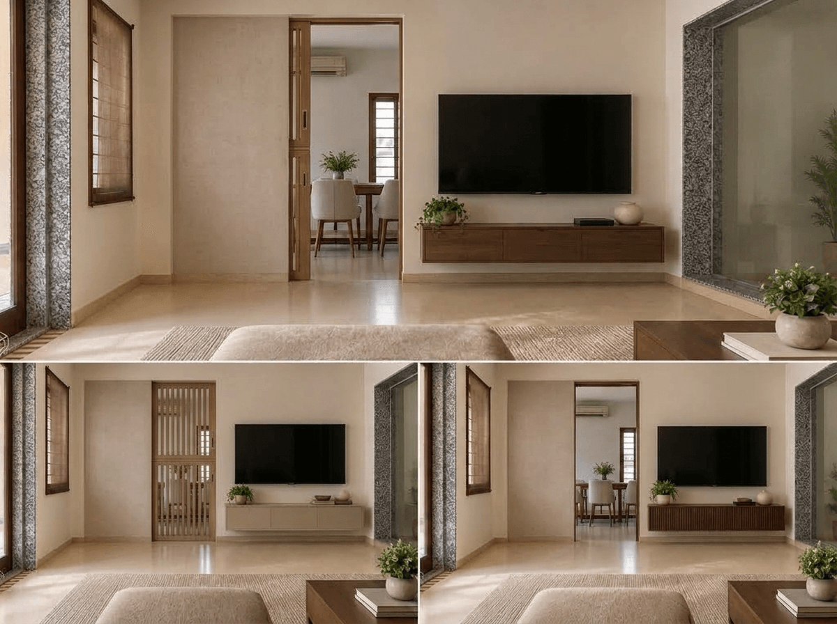 Interior design in Contemporary style — Living Room by GenRoom AI