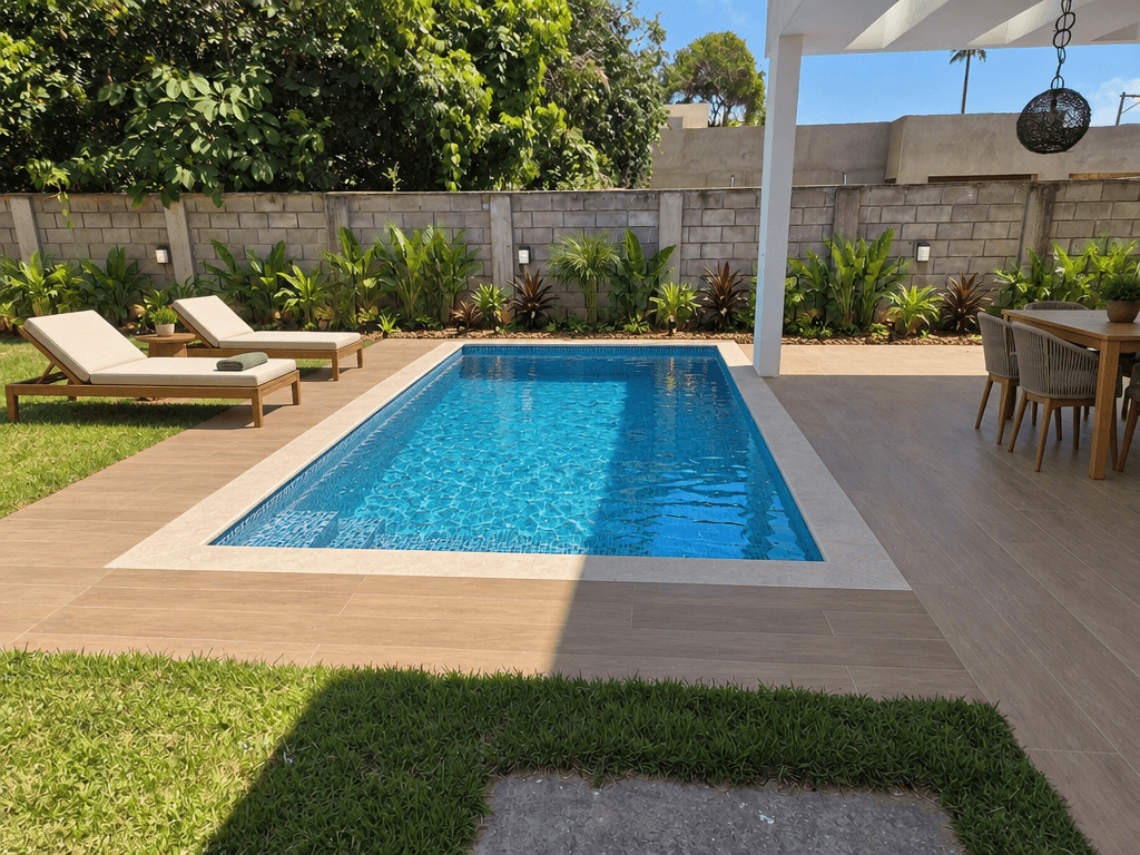 تصميم المناظر الطبيعية بنمط Contemporary Yard — الحديقة من GenRoom AI