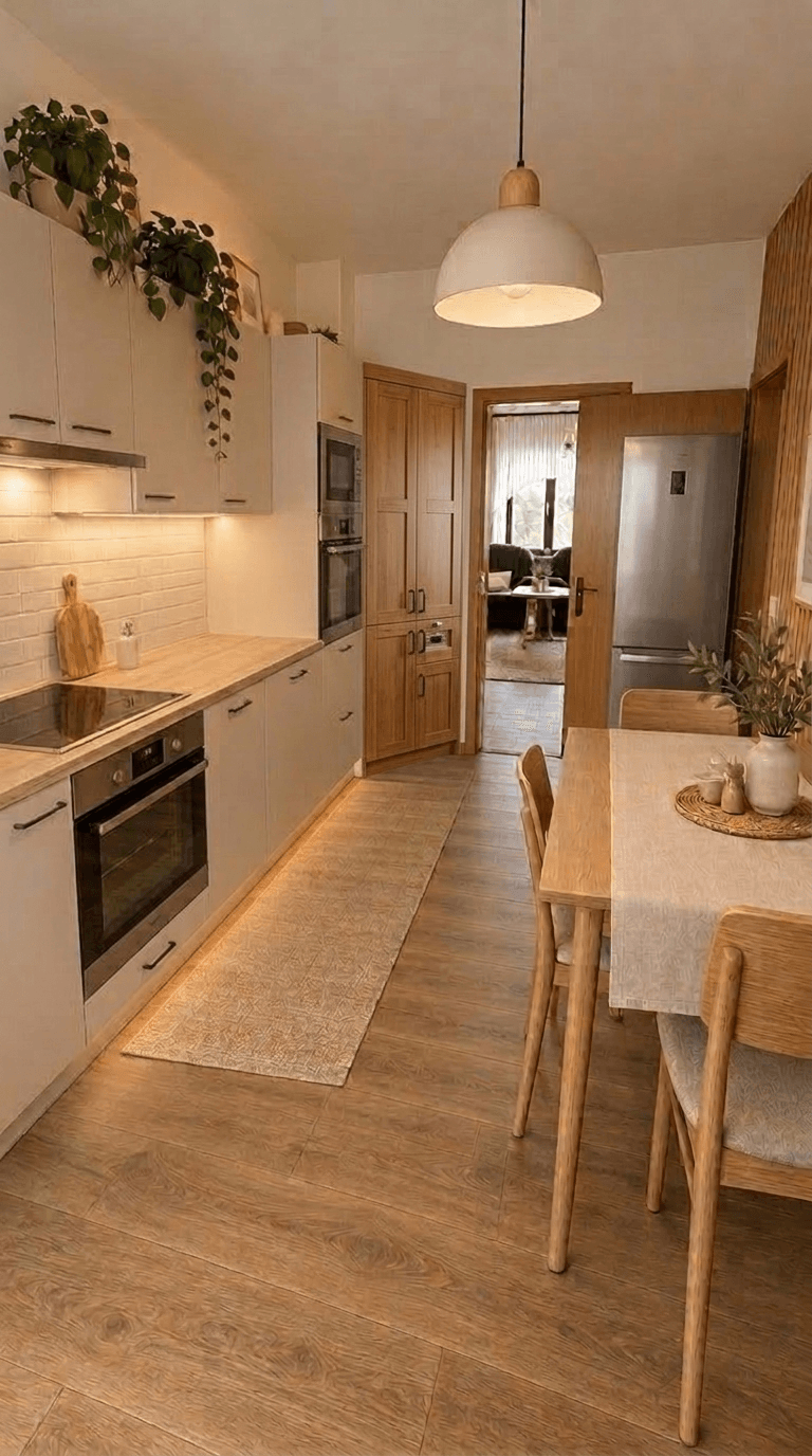 Interior design in Scandinavian style — Kitchen by GenRoom AI