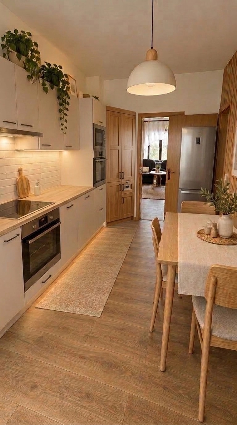 Interior design in Scandinavian style — Kitchen by GenRoom AI