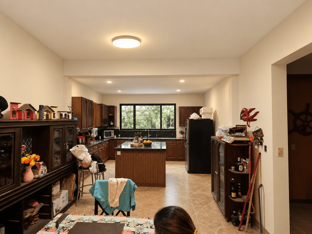 Kitchen interior in no_style style — photo by GenRoom AI