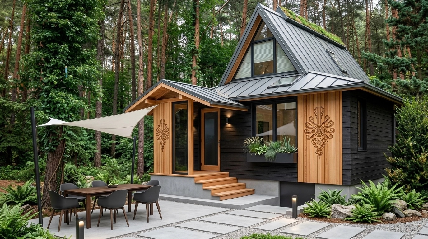 Facade design in Contemporary Facade style — Facade by GenRoom AI
