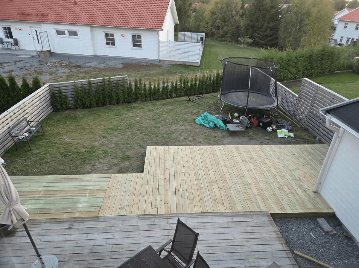 Yard design in no_style style — photo by GenRoom AI