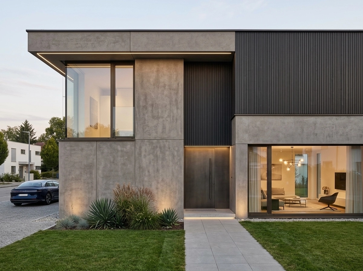 Facade design in Contemporary Facade style — Facade by GenRoom AI