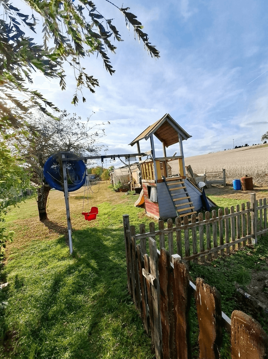 Yard design in no_style style — photo by GenRoom AI