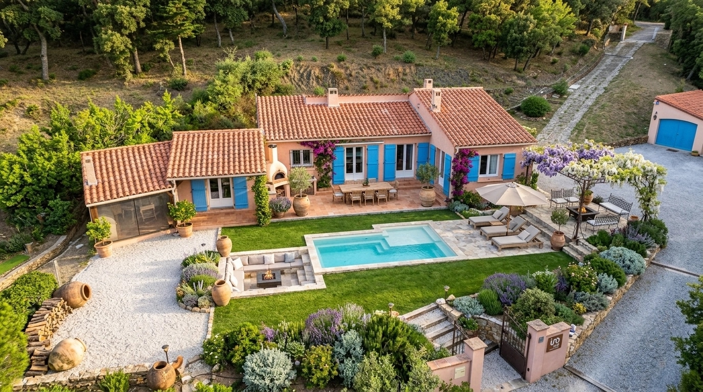 Mediterranean Yard Sân design — yard photo by GenRoom AI