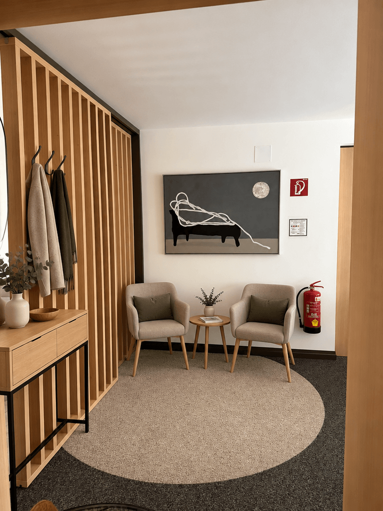 Interior design in Scandinavian style — Hallway by GenRoom AI