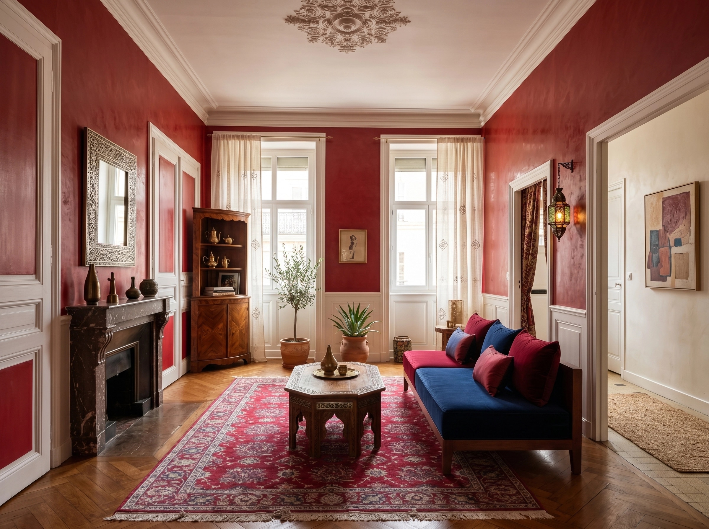 Interior design in Mediterranean style — Living Room by GenRoom AI