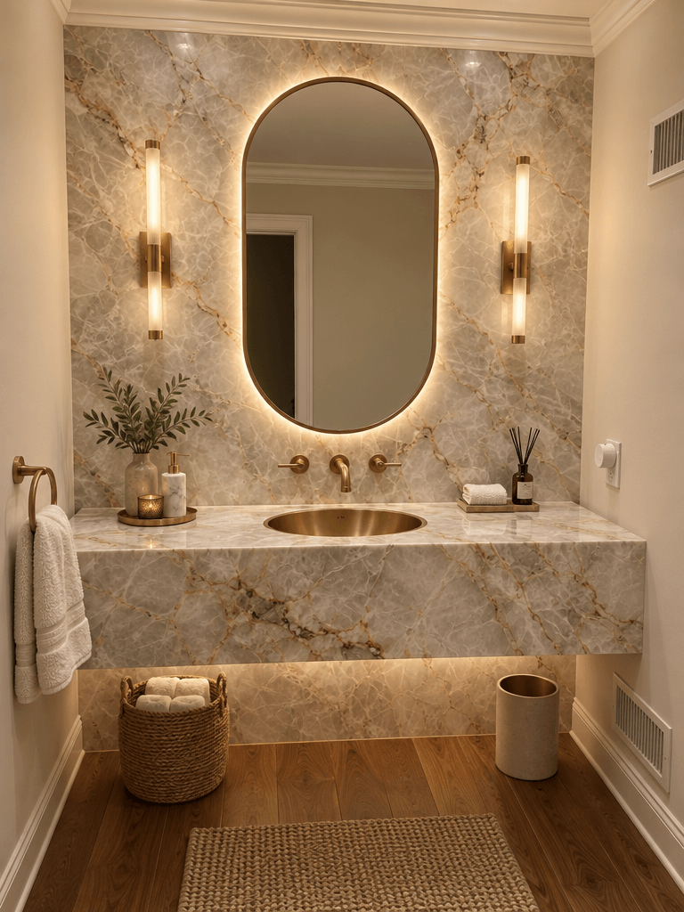 Bathroom interior in no_style style — photo by GenRoom AI