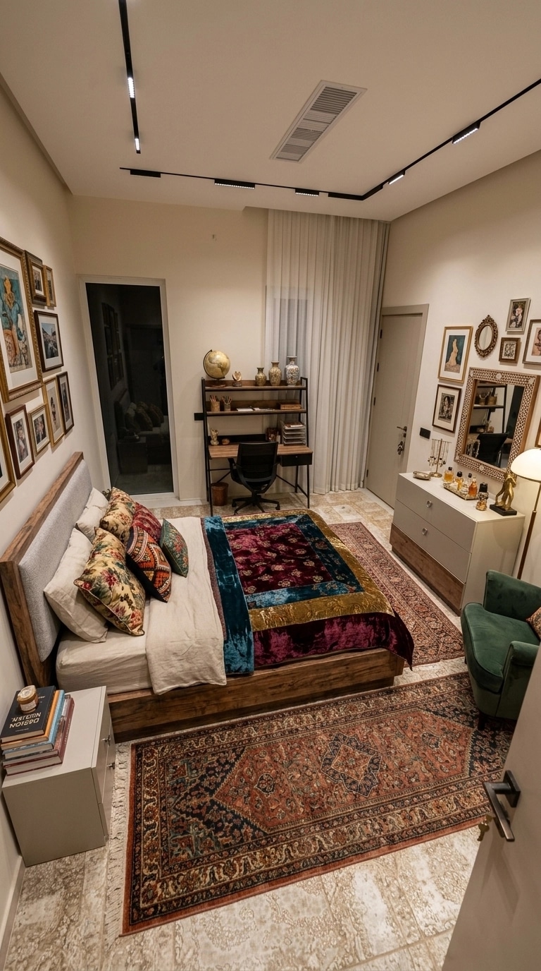Interior design in Eclectic style — Bedroom by GenRoom AI