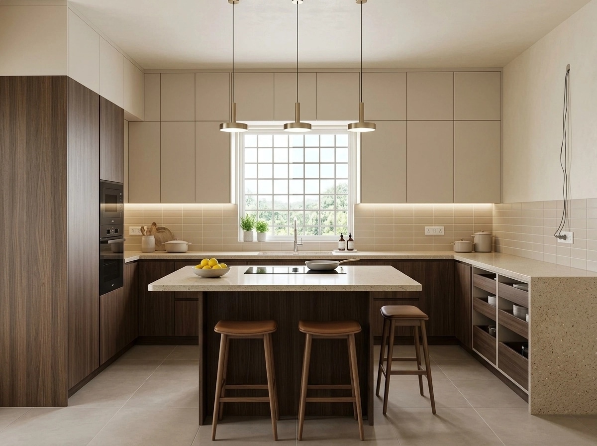 Kitchen interior in no_style style — photo by GenRoom AI