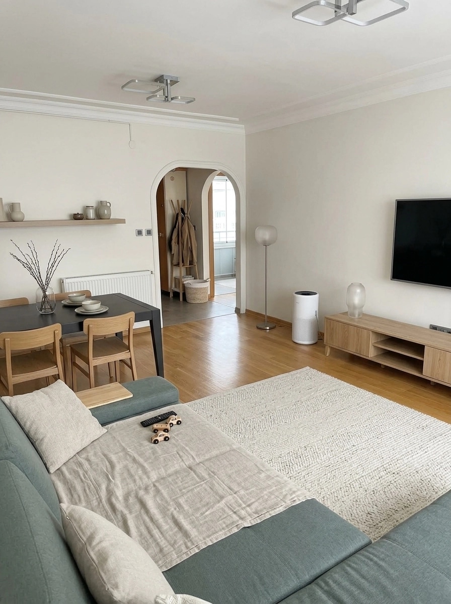 Scandinavian Living Room design — interior photo by GenRoom AI
