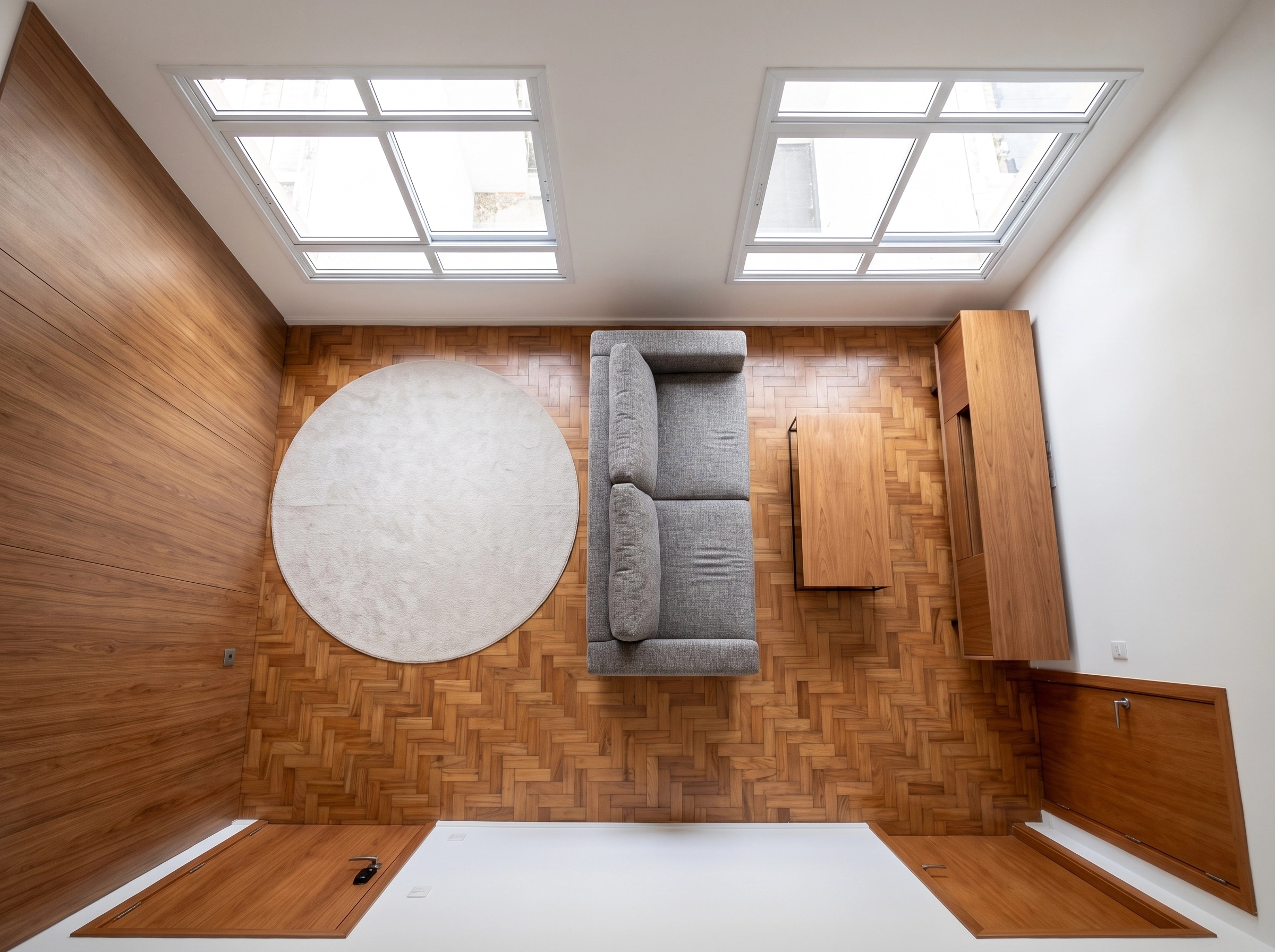 Interior design in Contemporary style — Living Room by GenRoom AI