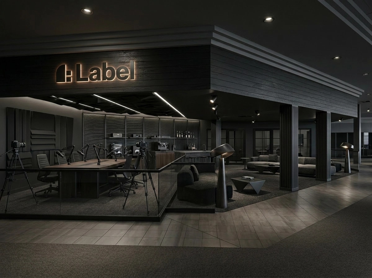 Interior design in Blacktec style — other by GenRoom AI
