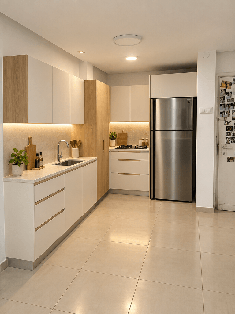 Kitchen interior in no_style style — photo by GenRoom AI