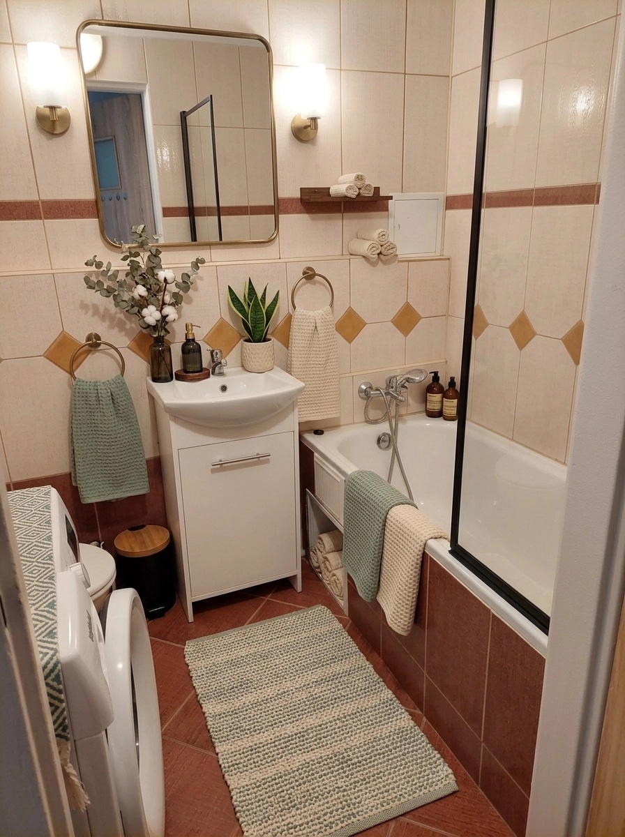 Bathroom interior in no_style style — photo by GenRoom AI
