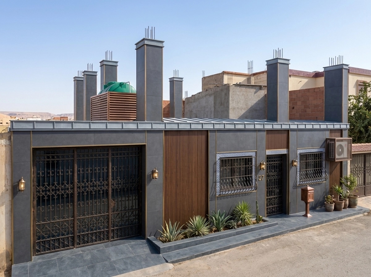Facade design in Eclectic Facade style — Facade by GenRoom AI