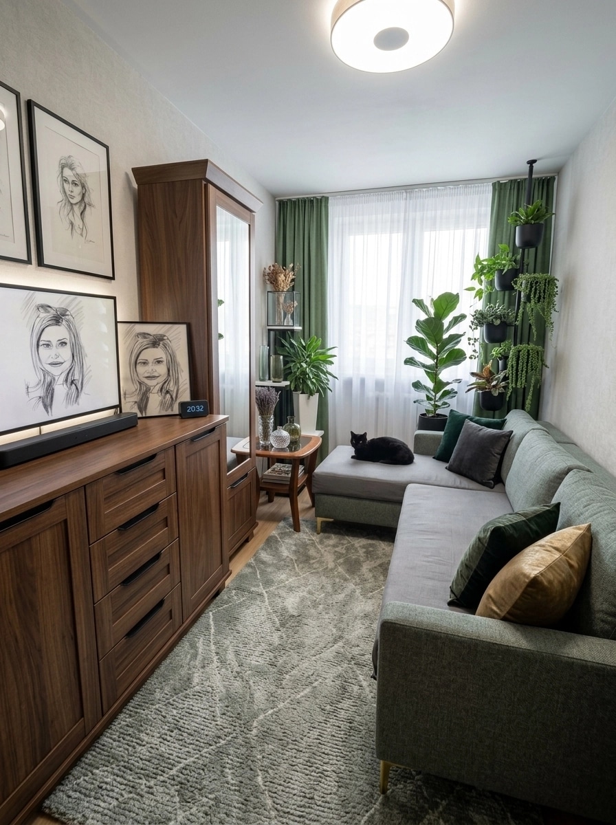 Interior design in Contemporary style — Bedroom by GenRoom AI