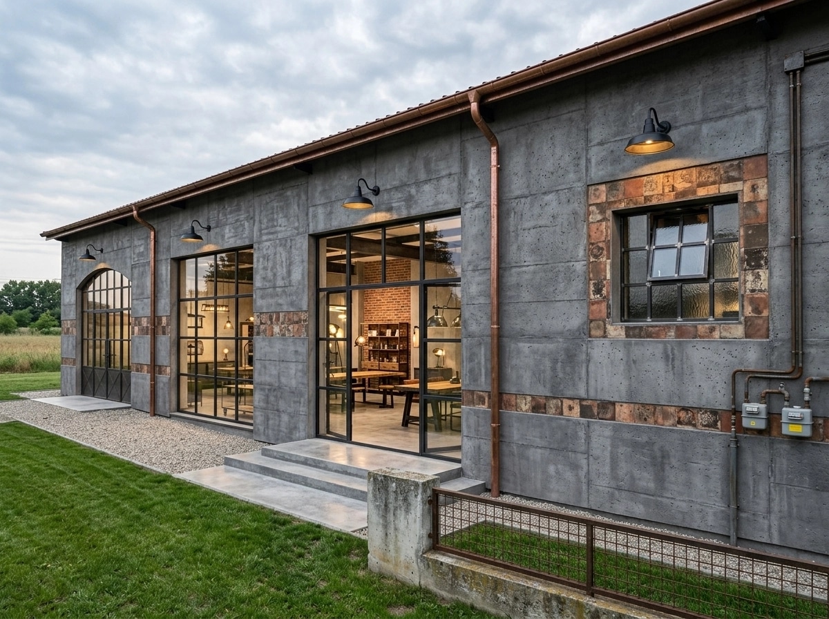 Facade design in Loft Facade style — Facade by GenRoom AI