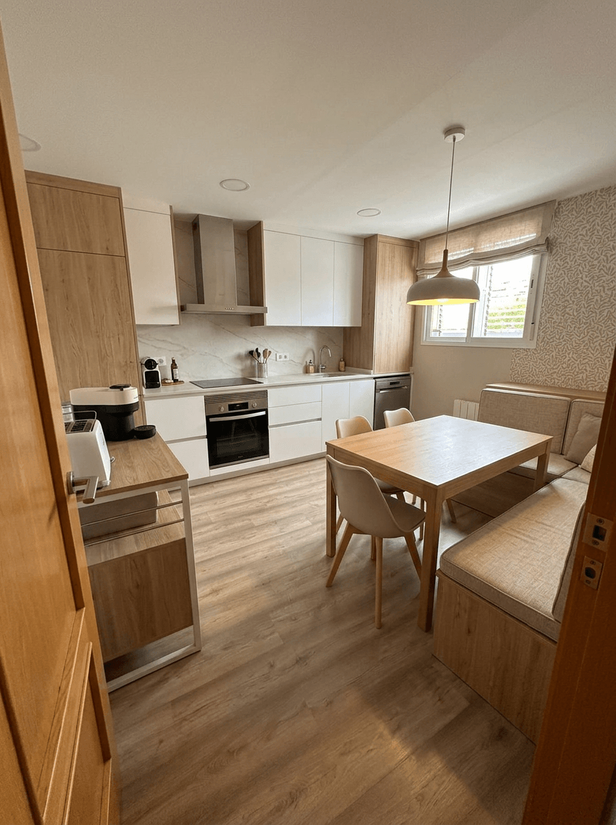 Interior design in Scandinavian style — Kitchen by GenRoom AI
