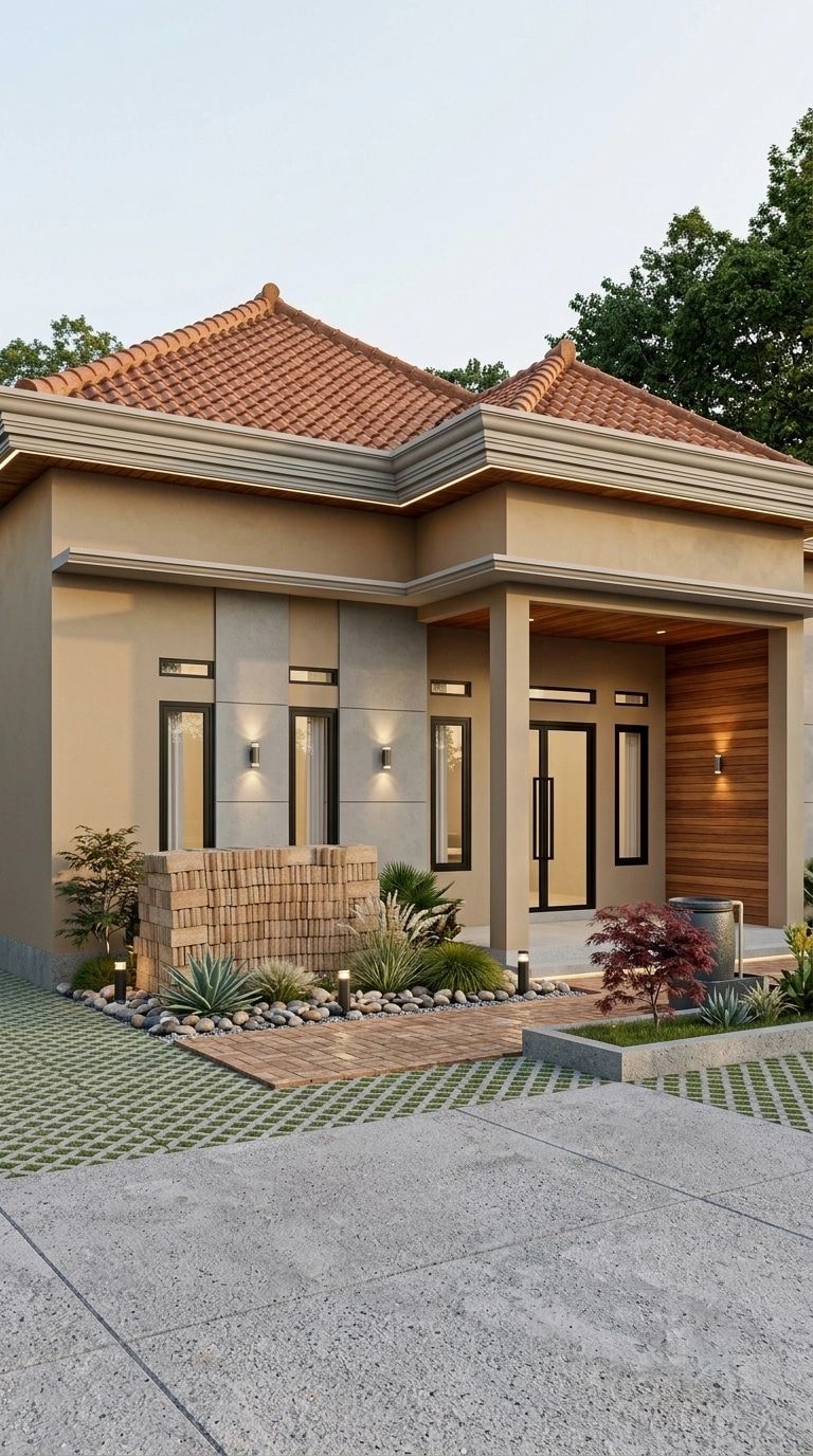 Contemporary Facade Facade design — facade photo by GenRoom AI