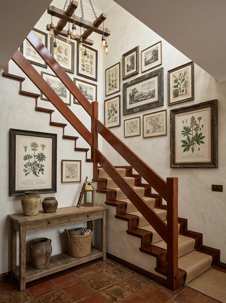 Interior design in Rustic style — Hallway by GenRoom AI