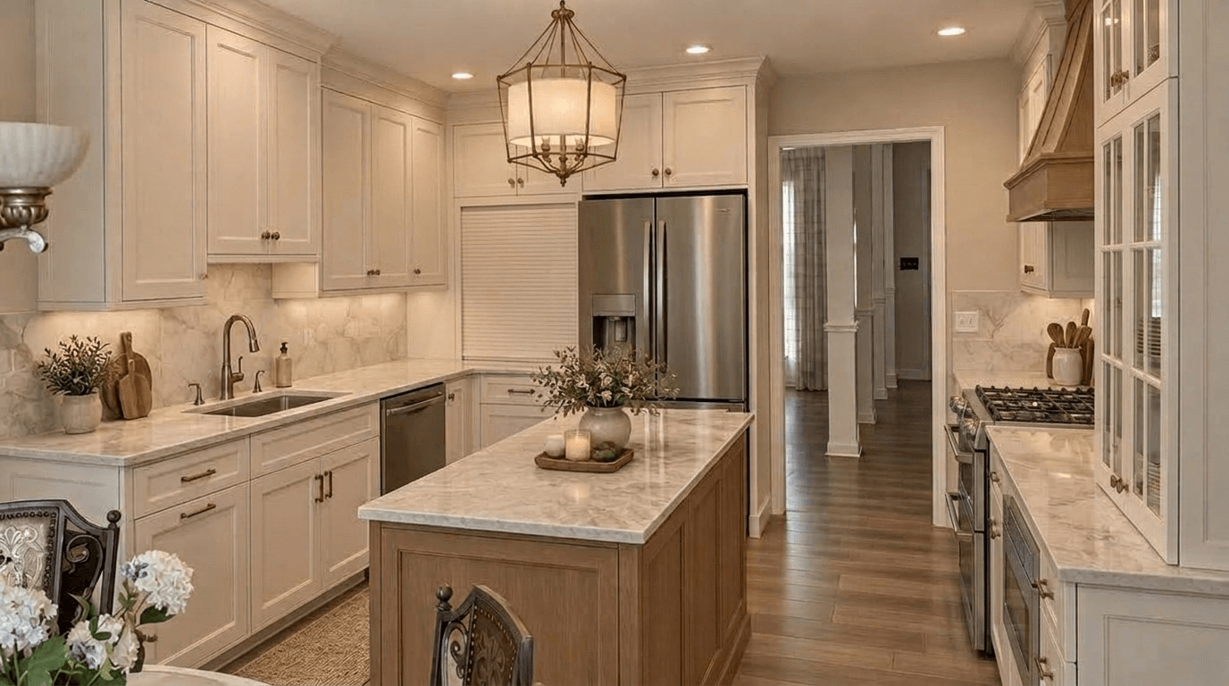 Classic Kitchen design — interior photo by GenRoom AI