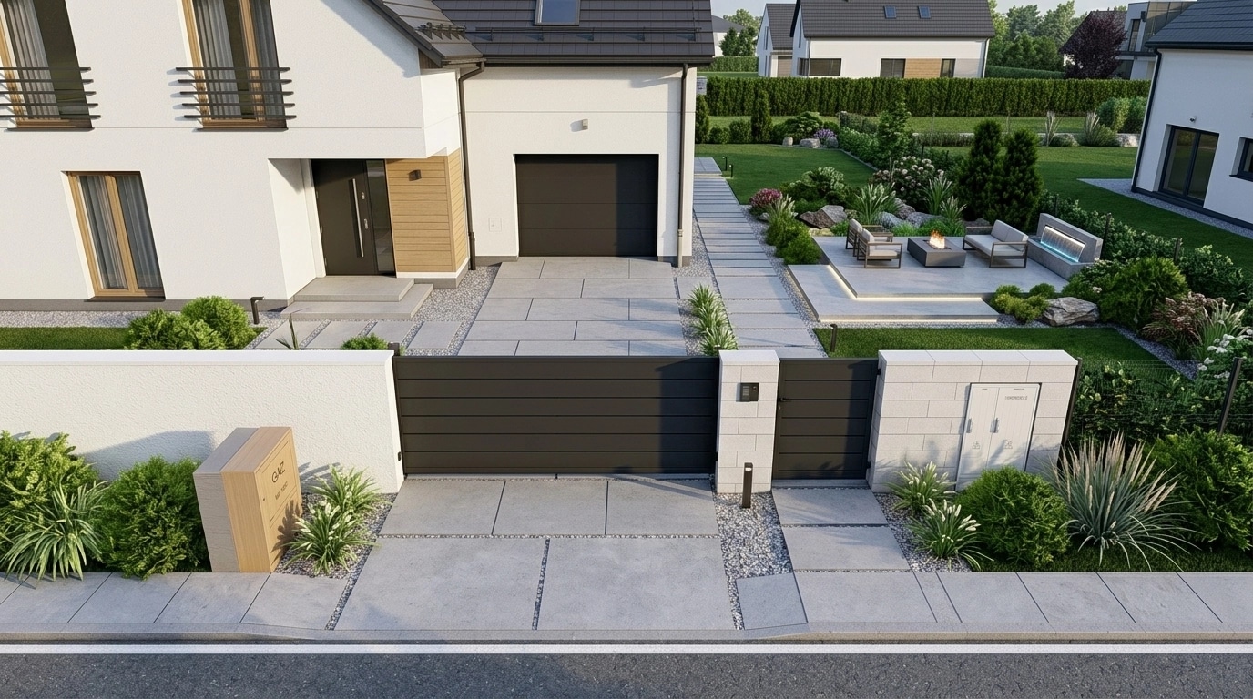 Contemporary Yard Yard design — yard photo by GenRoom AI