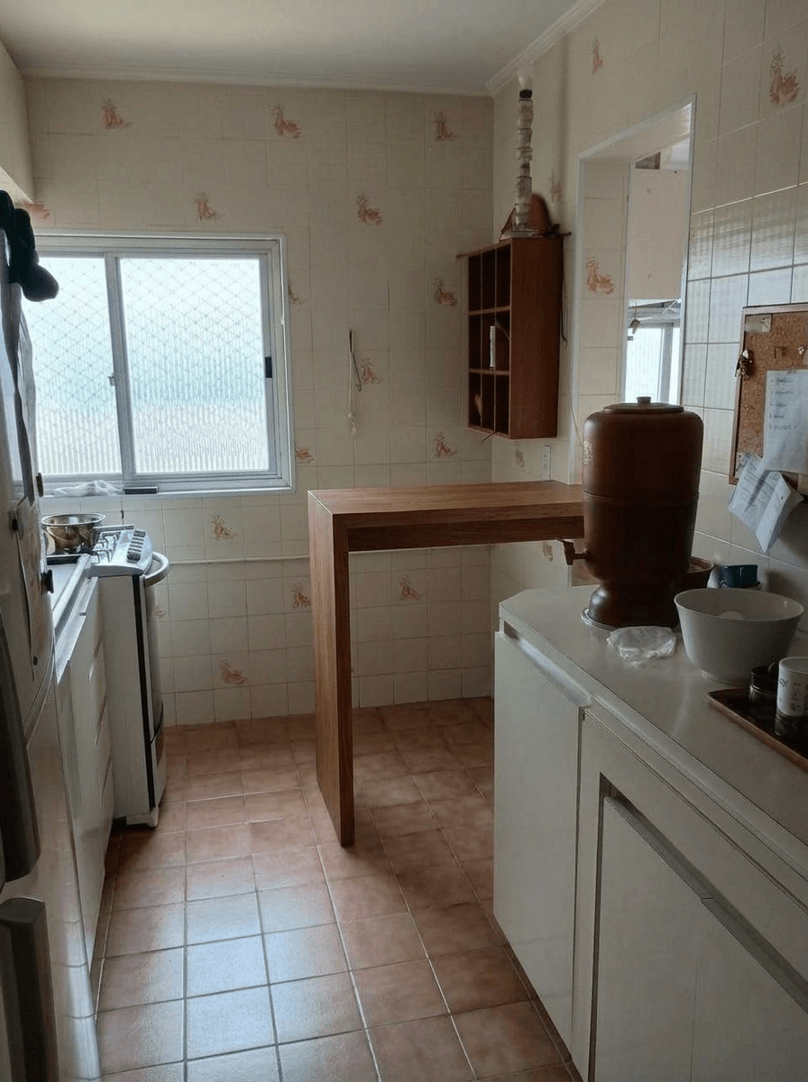 Kitchen interior in no_style style — photo by GenRoom AI