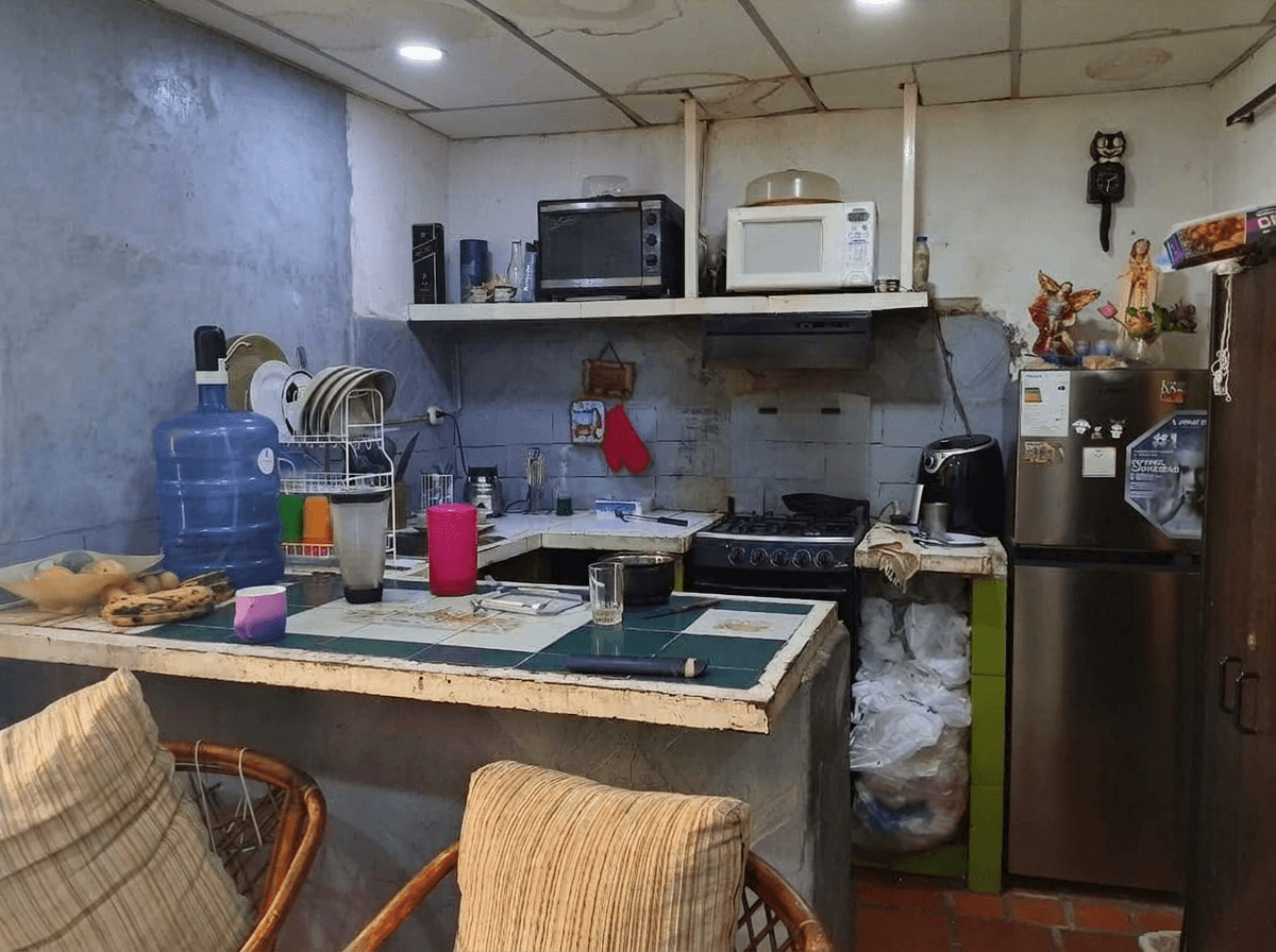 Kitchen interior in no_style style — photo by GenRoom AI