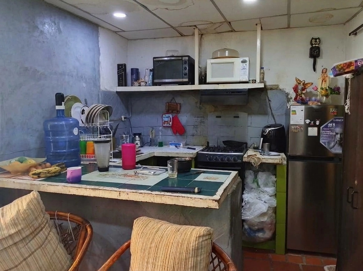 Kitchen interior in no_style style — photo by GenRoom AI
