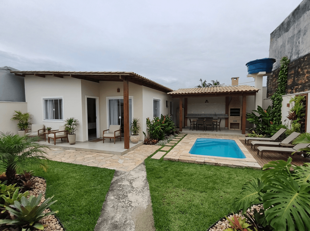 Yard design in no_style style — photo by GenRoom AI