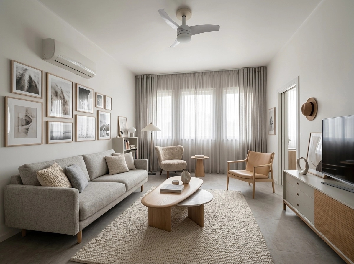 Scandinavian Living Room design — interior photo by GenRoom AI