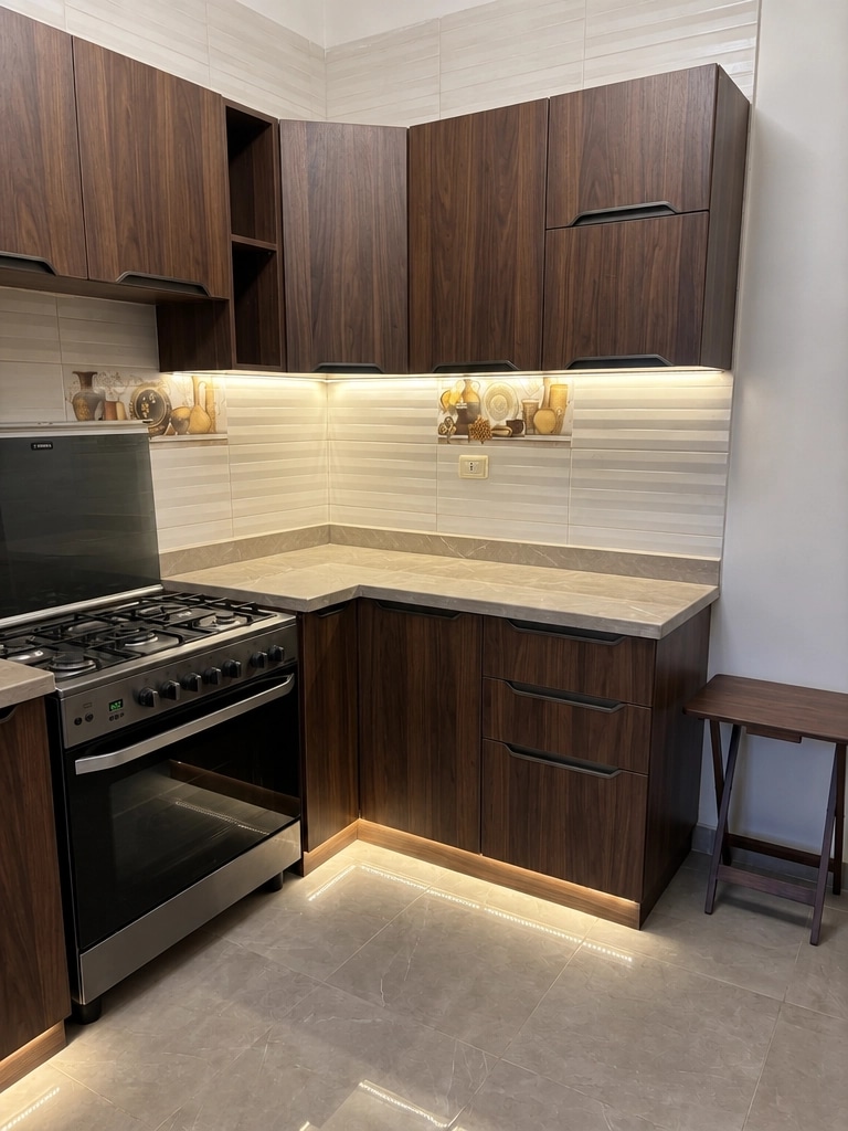 Kitchen interior in no_style style — photo by GenRoom AI