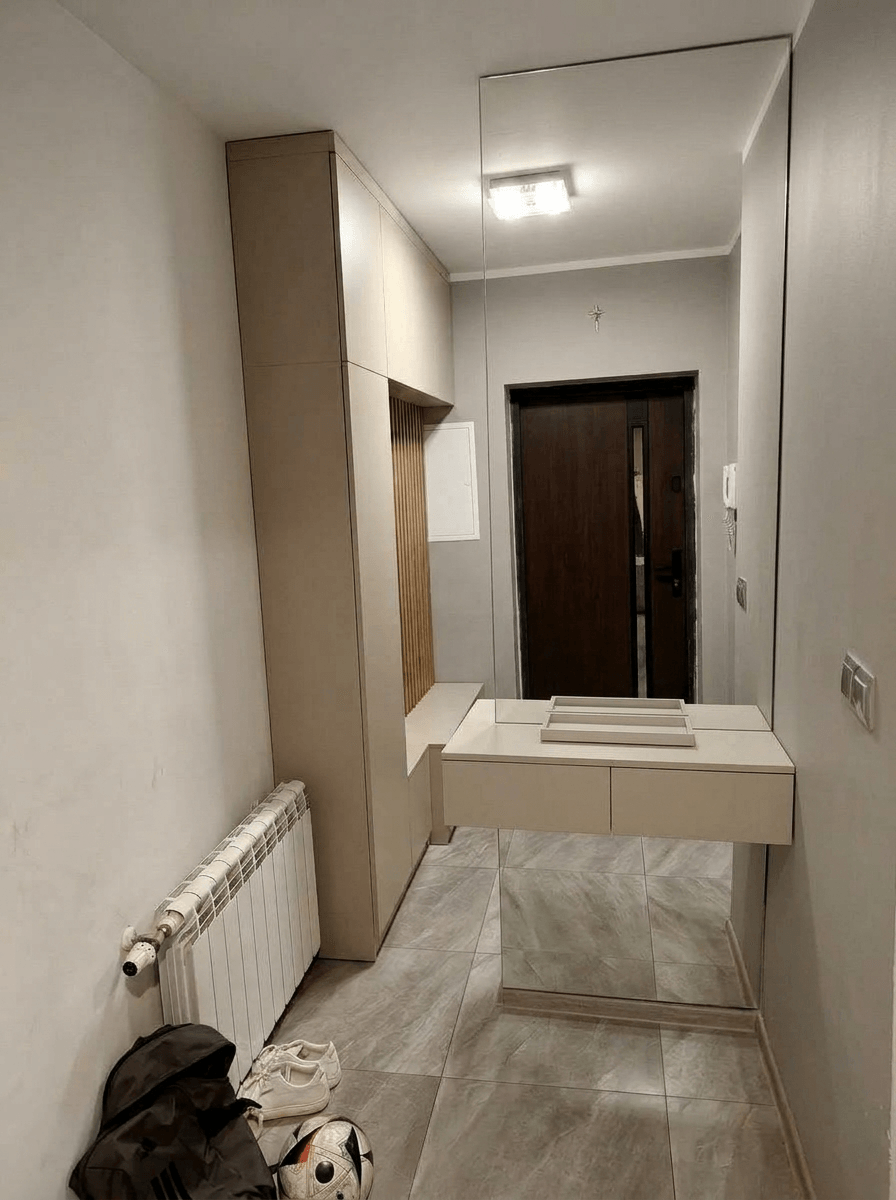 Hallway interior in no_style style — photo by GenRoom AI