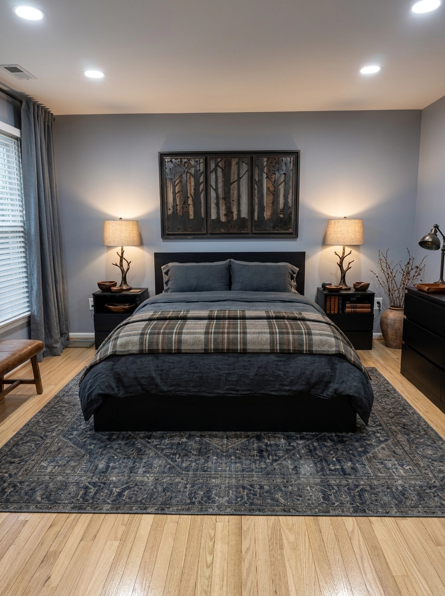 Rustic Bedroom design — interior photo by GenRoom AI