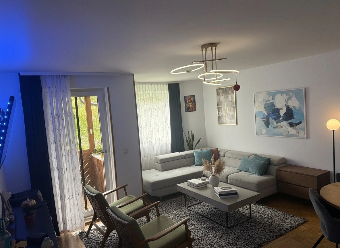Interior design in Contemporary style — Living Room by GenRoom AI