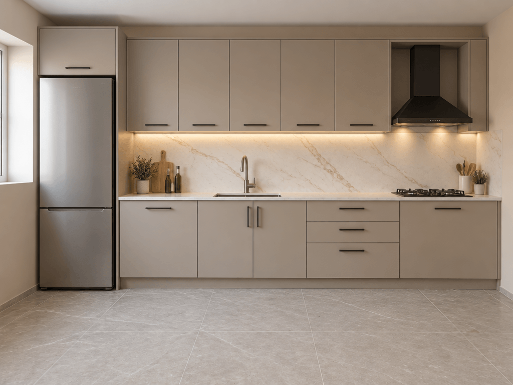 Kitchen interior in no_style style — photo by GenRoom AI