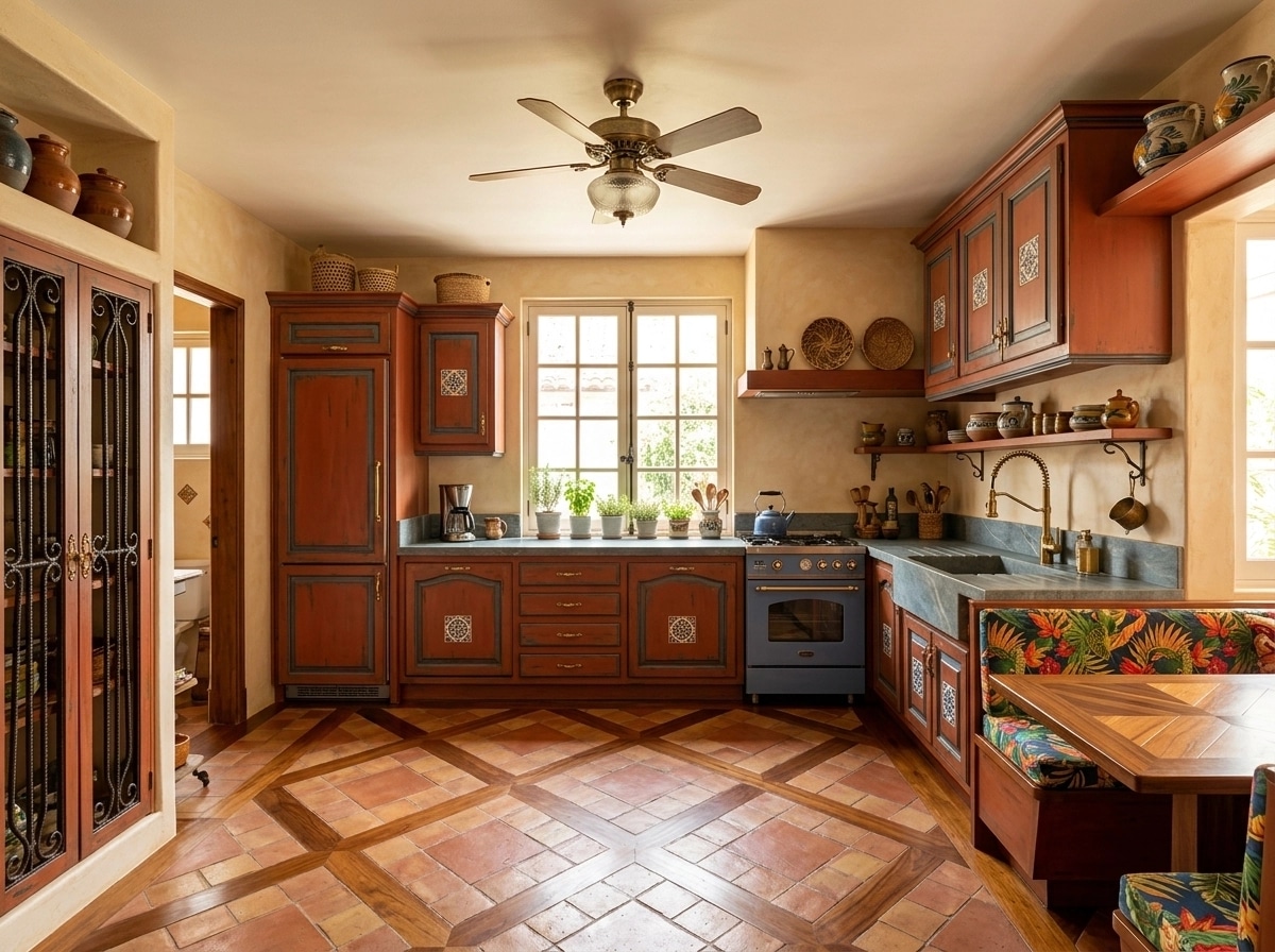 Mediterranean Kitchen design — interior photo by GenRoom AI