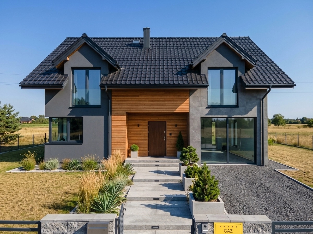 Contemporary Facade Facade design — facade photo by GenRoom AI