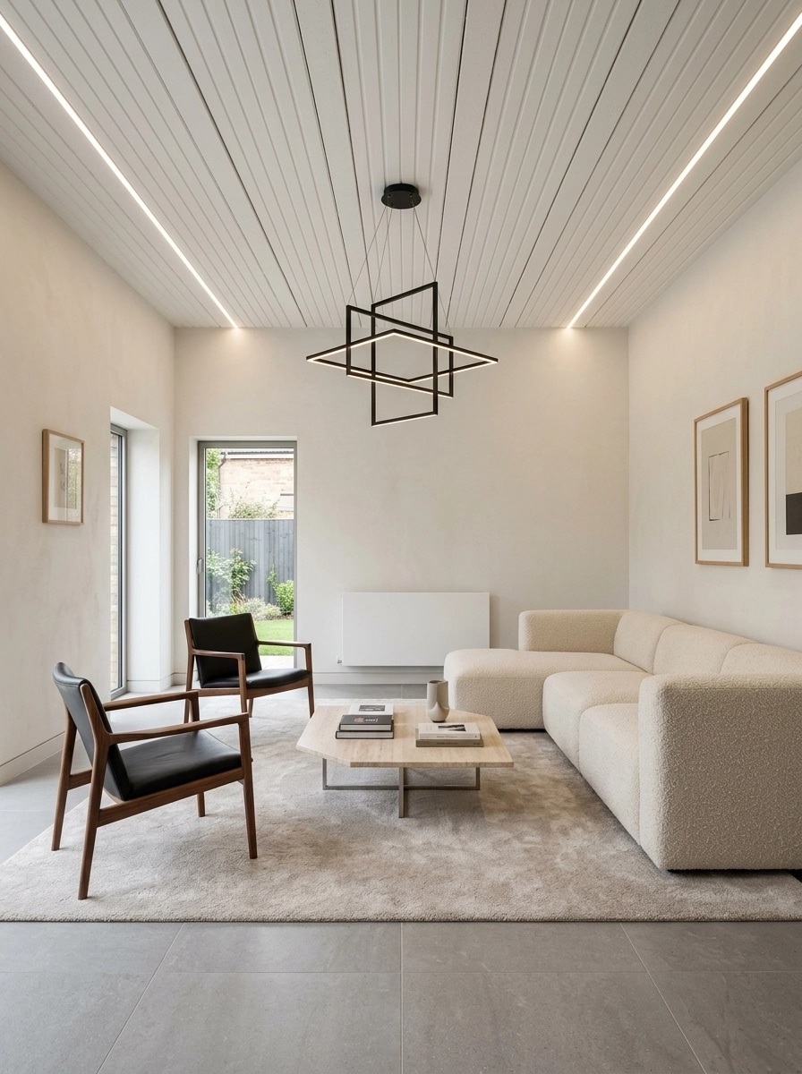 Minimalism Living Room design — interior photo by GenRoom AI