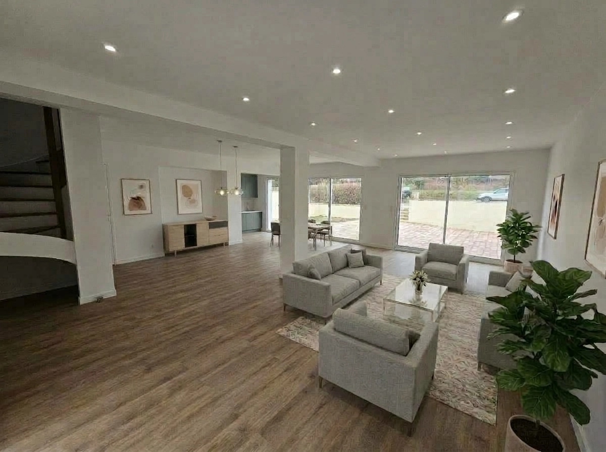Interior design in Contemporary style — Living Room by GenRoom AI