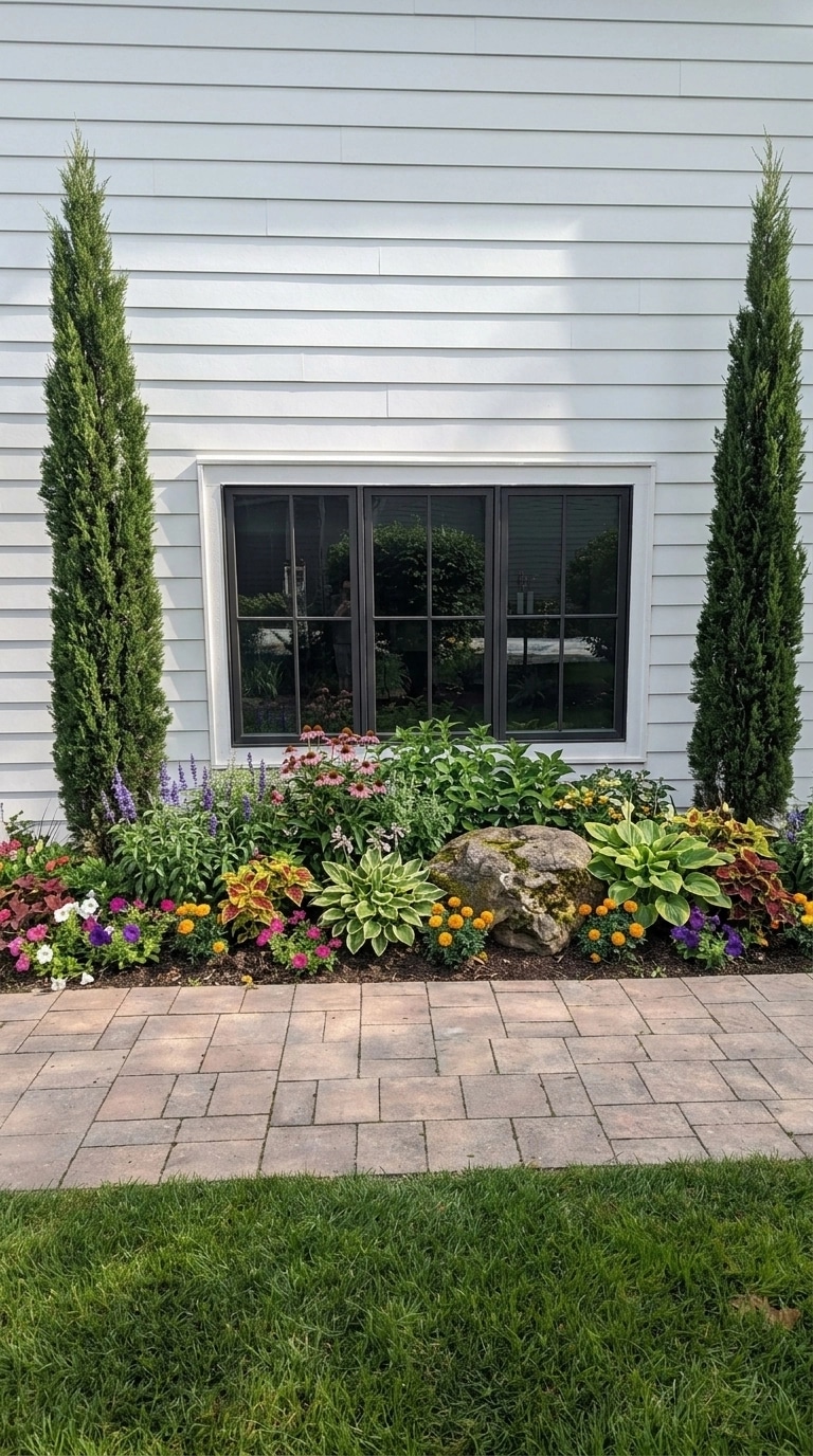 Yard design in no_style style — photo by GenRoom AI