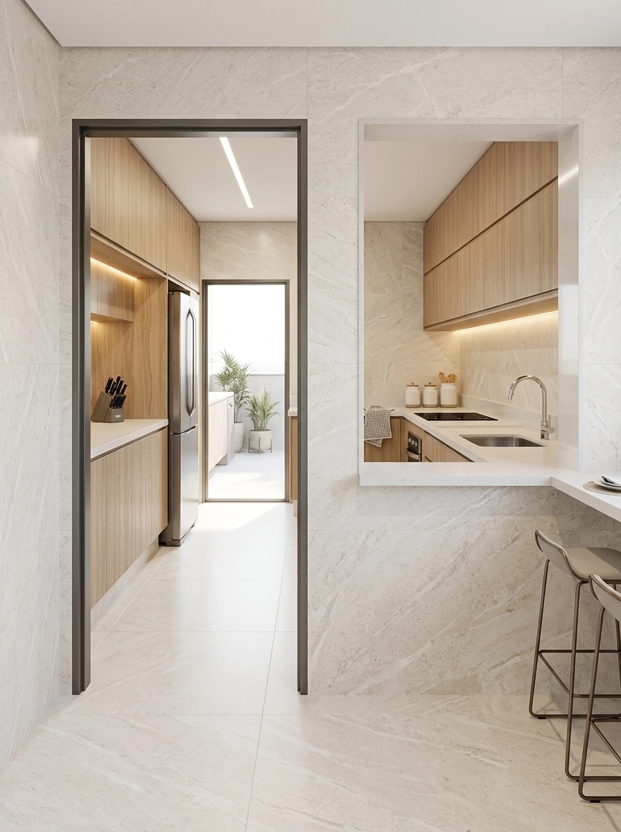 Kitchen interior in no_style style — photo by GenRoom AI