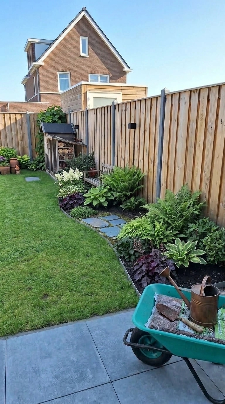 Country Rustic Garden الفناء design — yard photo by GenRoom AI